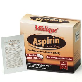 Aspirin 5 Grain (Option: 24/box)