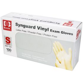 Powder Free Vinyl Exam Gloves 100/Bx (Option: Small)