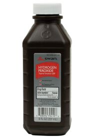 Hydrogen Peroxide 3% (Option: 8 oz.)