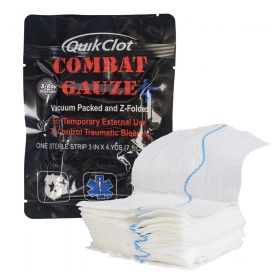 QuikClot Combat Gauze, Z-Fold (Option: Law Enforcement)