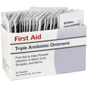 Triple Antibiotic .9gm. Pouch (Option: 25 per box)