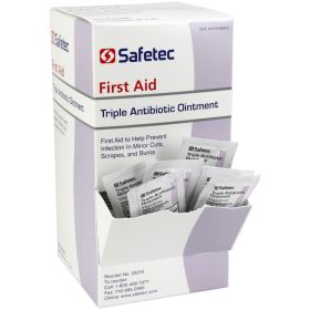 Triple Antibiotic .9gm. Pouch (Option: 144 per box)