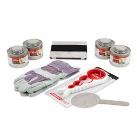 New & Improved Emergency StableHeat Fuel Storage Set (Number of Cans: 12 Cans)