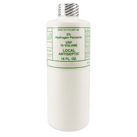 Hydrogen Peroxide 3% (Option: 16 oz. - 1 each)