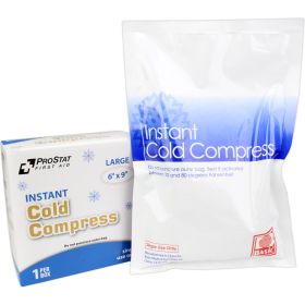 6" x 9" Instant Cold Compress (Option: Boxed - 1 Each)