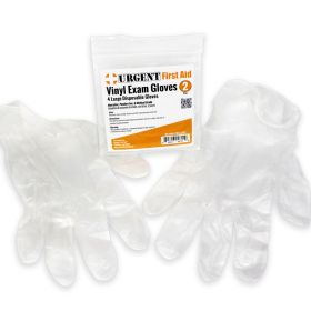Disposable Gloves, Large (Option: 2 Pair Per Bag)